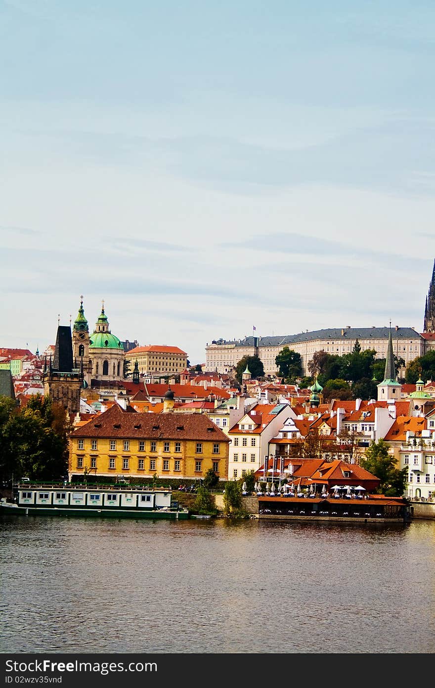 Panoramic of Prague (Czech republic)