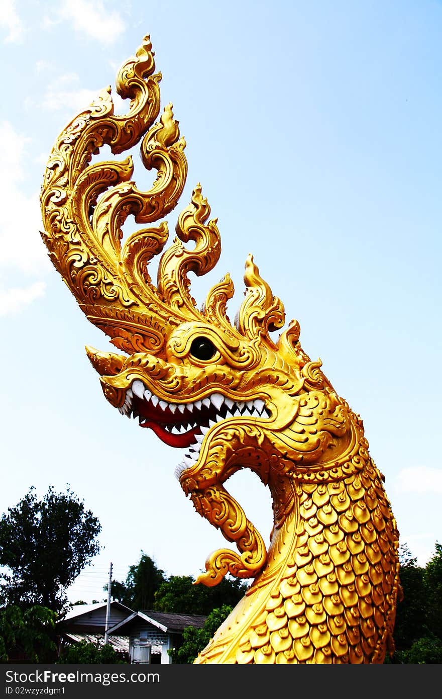 Gold serpent