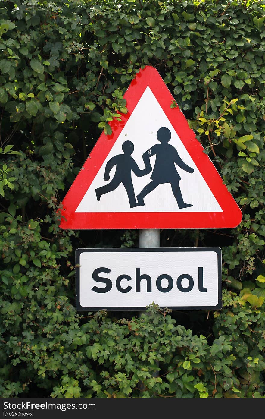 A School Signpost