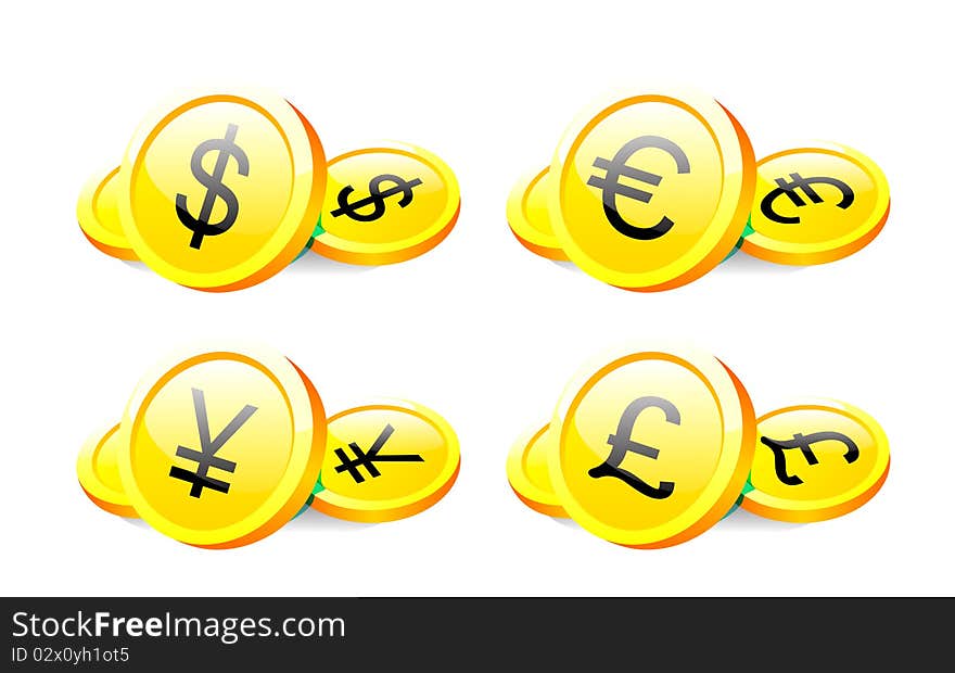 Major world currencies