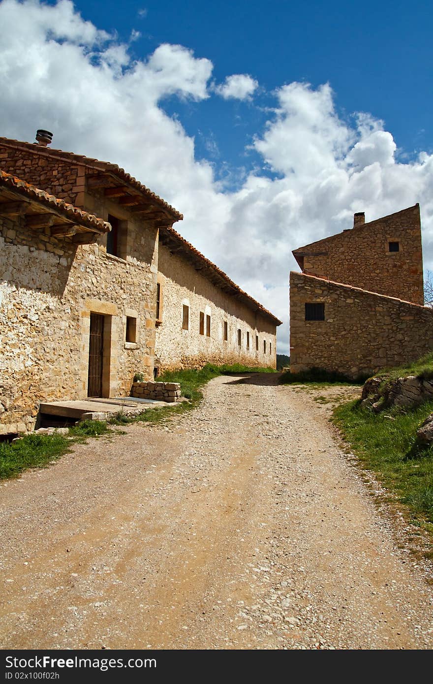 Medieval town in a province of Spain