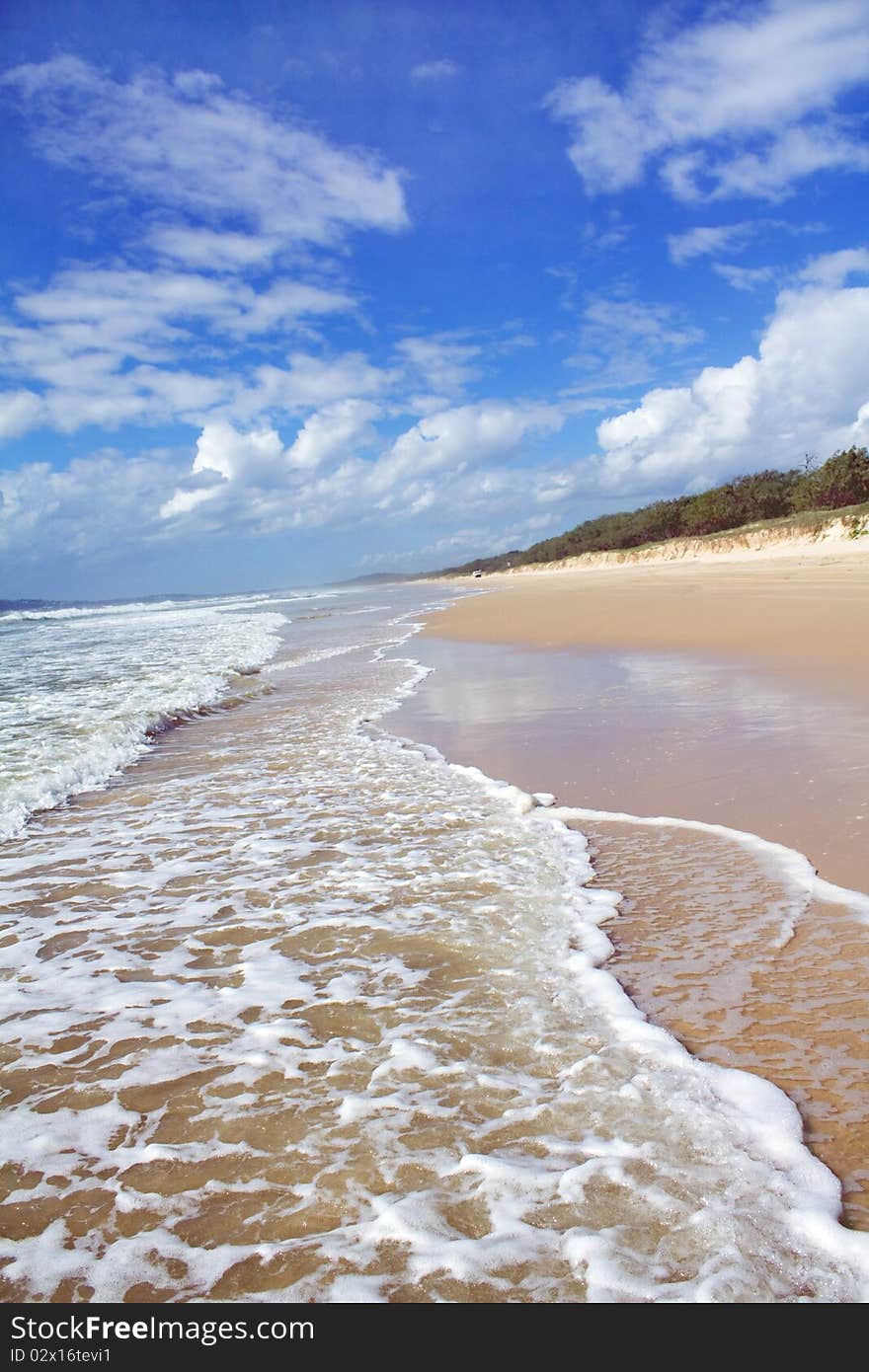 Empty  beach