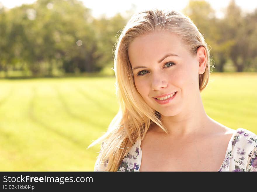 Outdoor portrait