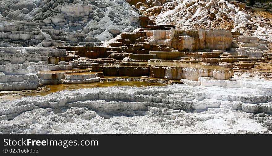 Landscapes of yellow stone national park