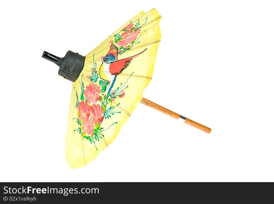 Yellow umbrella