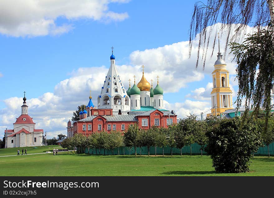 Russian orthodox church, beautifully, kolomna