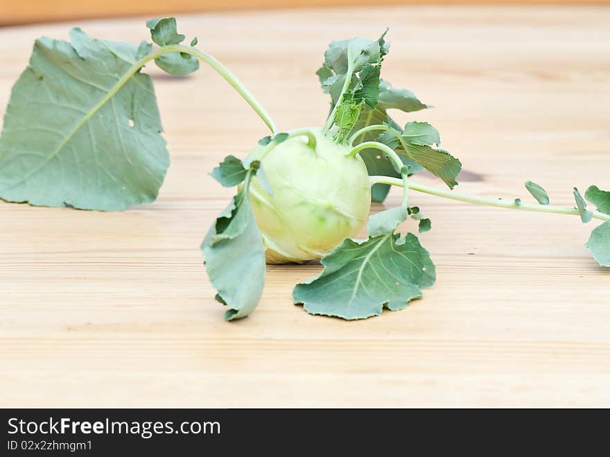 Cabbage of kohlrabi