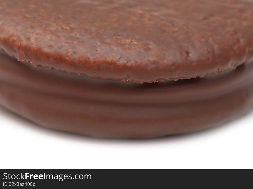 Sweets photographed in studio on white isolated background. Sweets photographed in studio on white isolated background