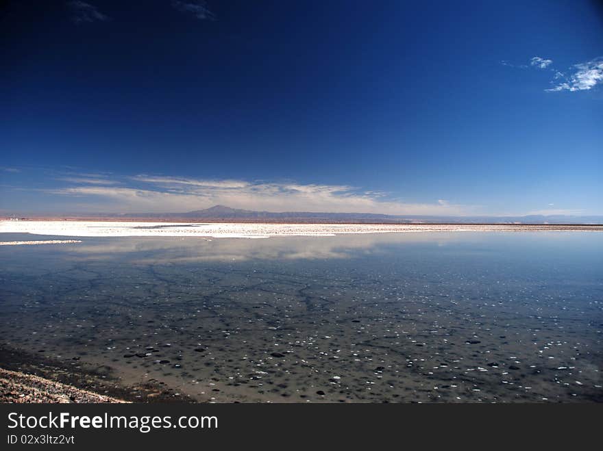 The Atacama desert of Chile. The Atacama desert of Chile