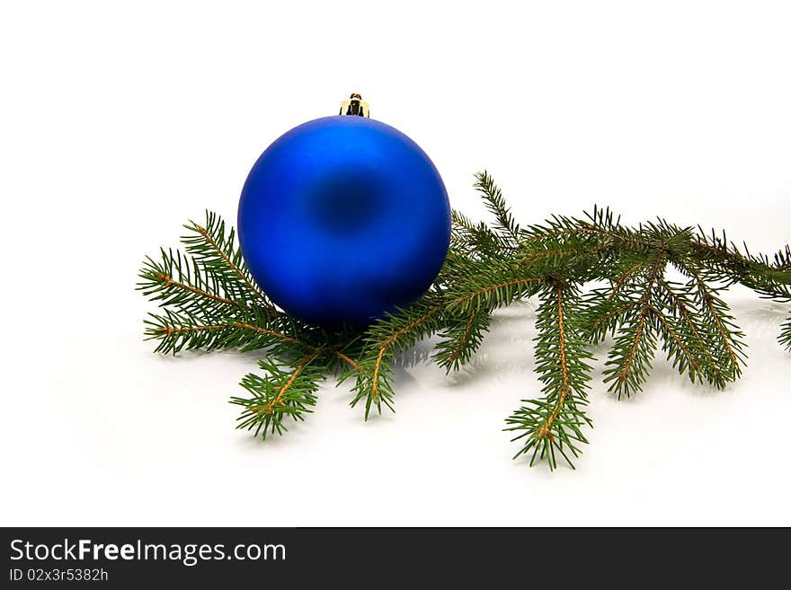 Christmas toy on a white background