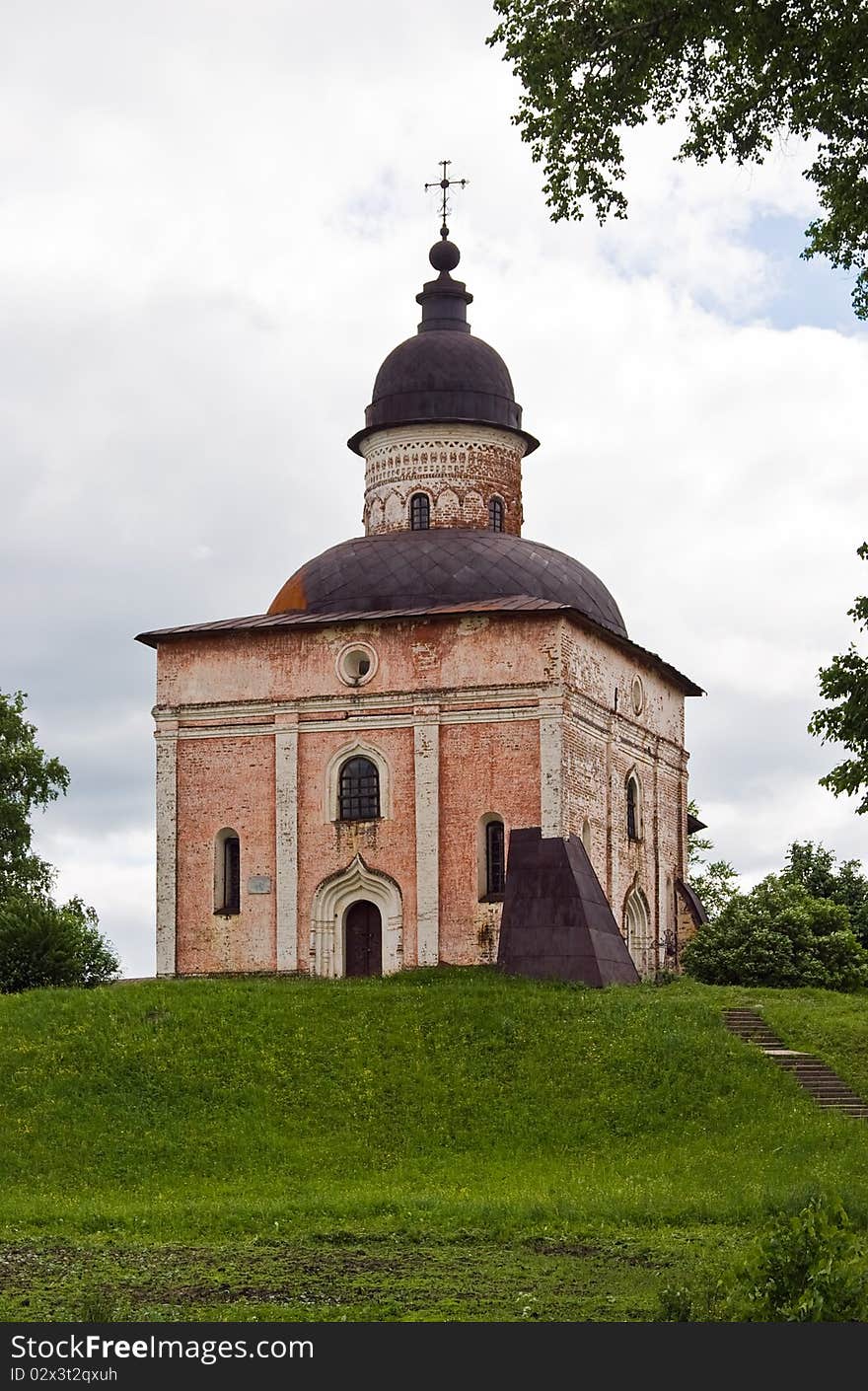 Saint John the Baptist Orthodox church in Kirillo-Belozersky monastery, Vologda region, Northern Russia.