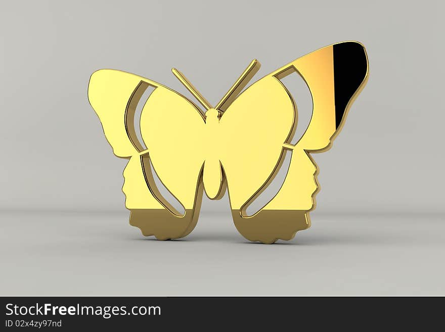 Golden Butterfly