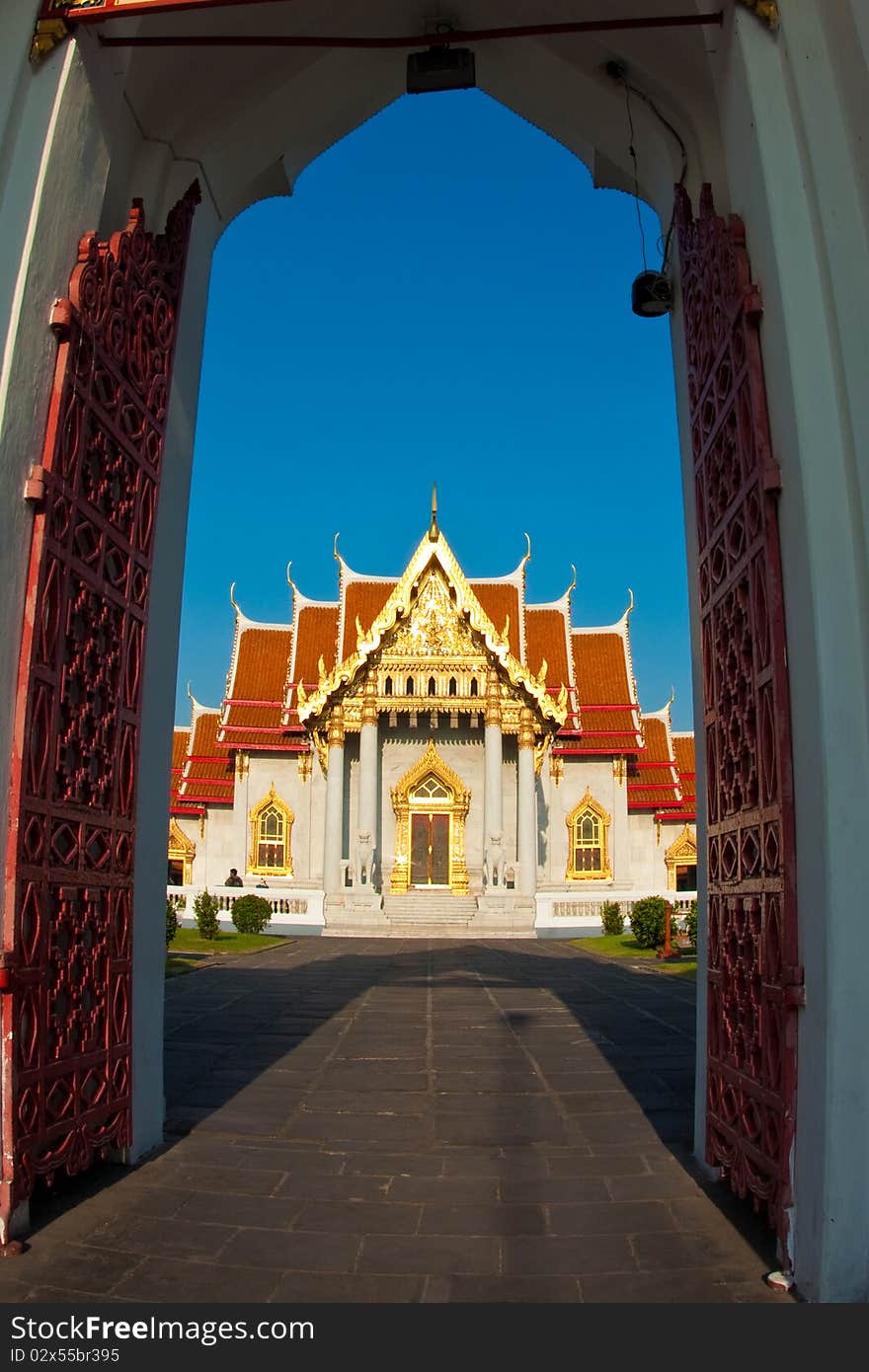 Sanctuary Benjamaborpit Temple, Bangkok, Thailand