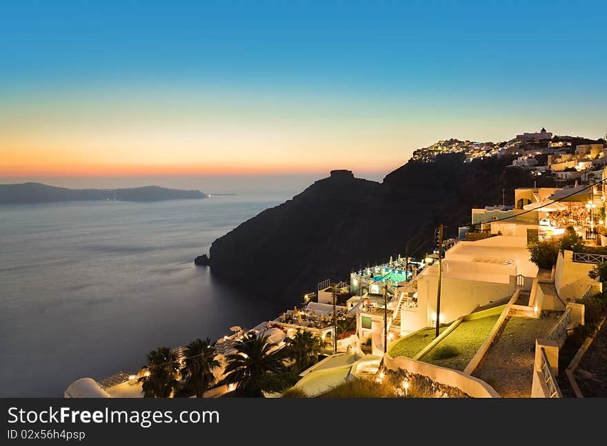 Santorini sunset - Greece