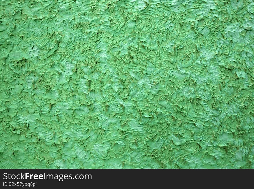 Close up of green Concrete texture