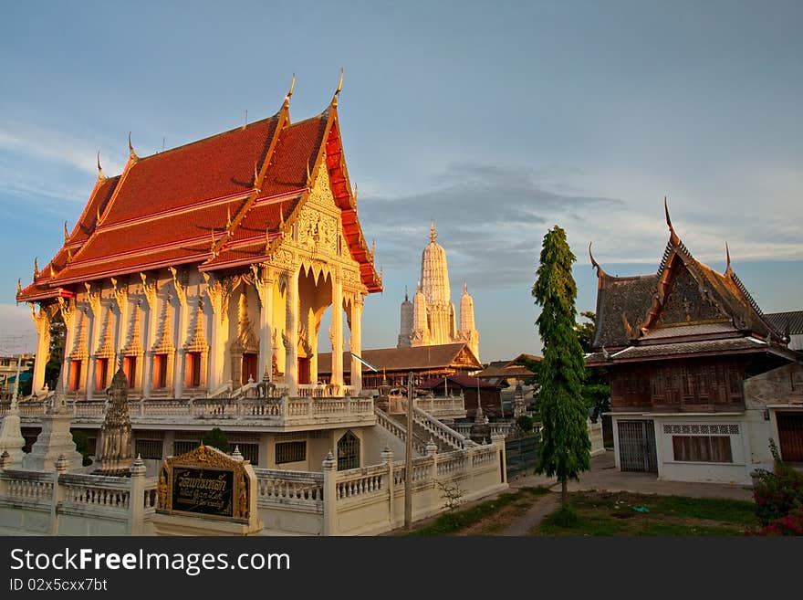 Mahathat Temple, Phetchaburi Province, Thailand