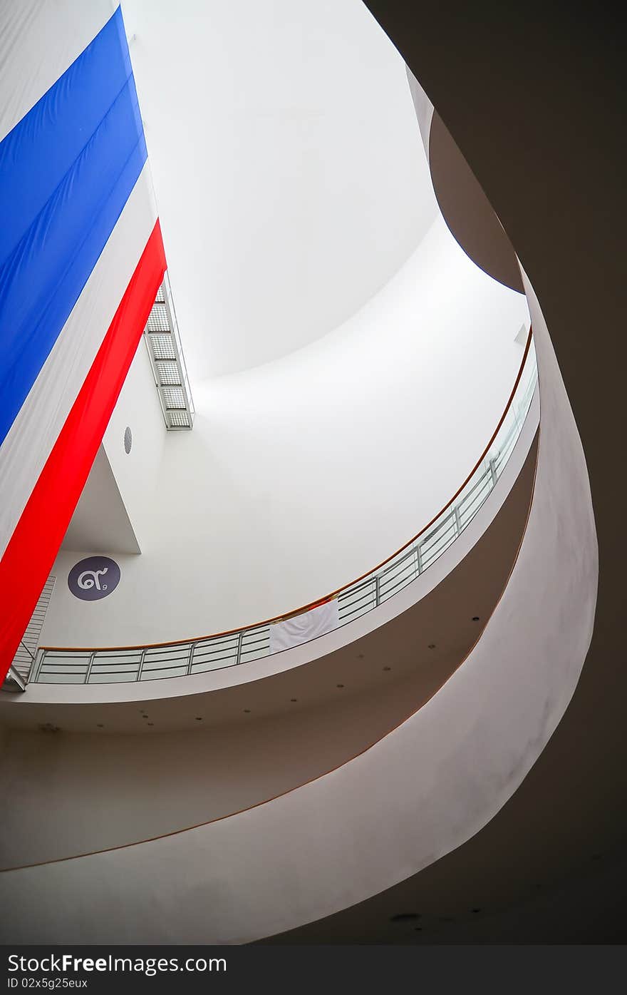 Interior and flag at thailand