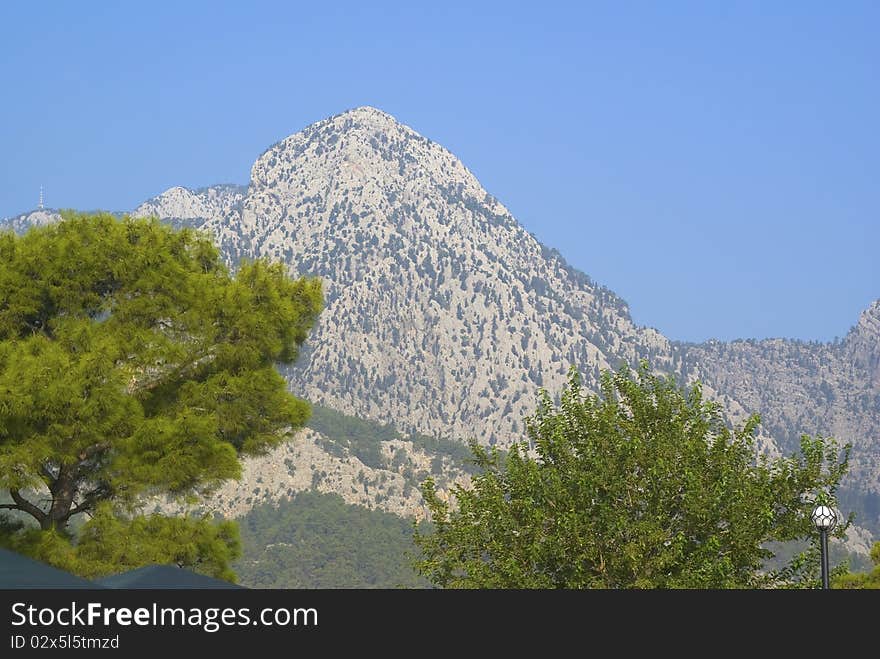 Mountain peaks of the mountains Taurida