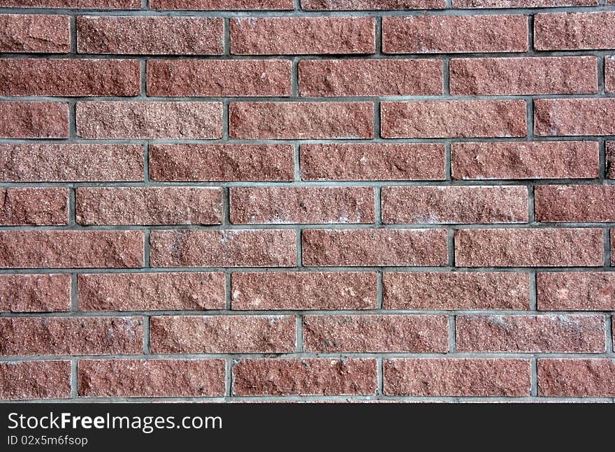 Abstract background of brown brick. Abstract background of brown brick