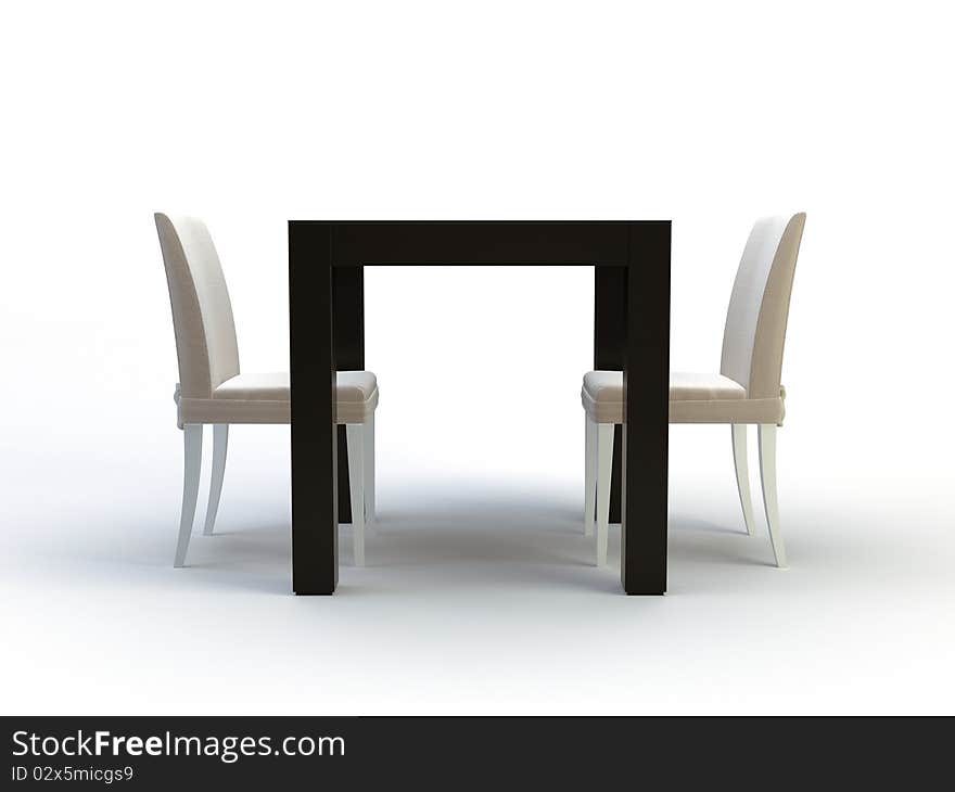 Chairs and table