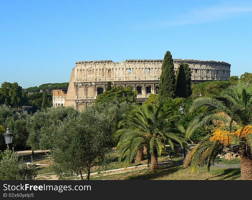 Colosseum In Rome