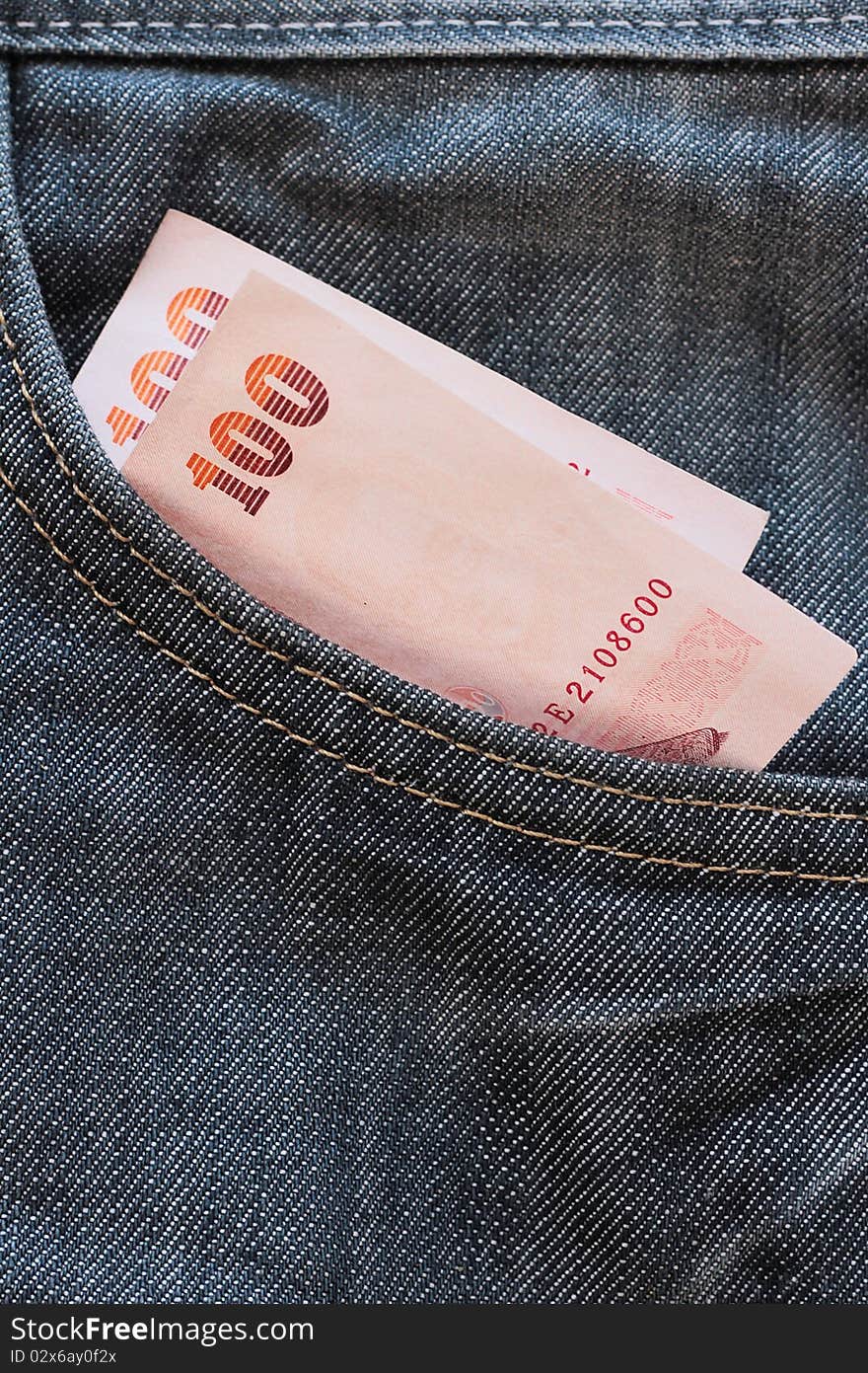 Photo blue jeans for textured background and money. Photo blue jeans for textured background and money