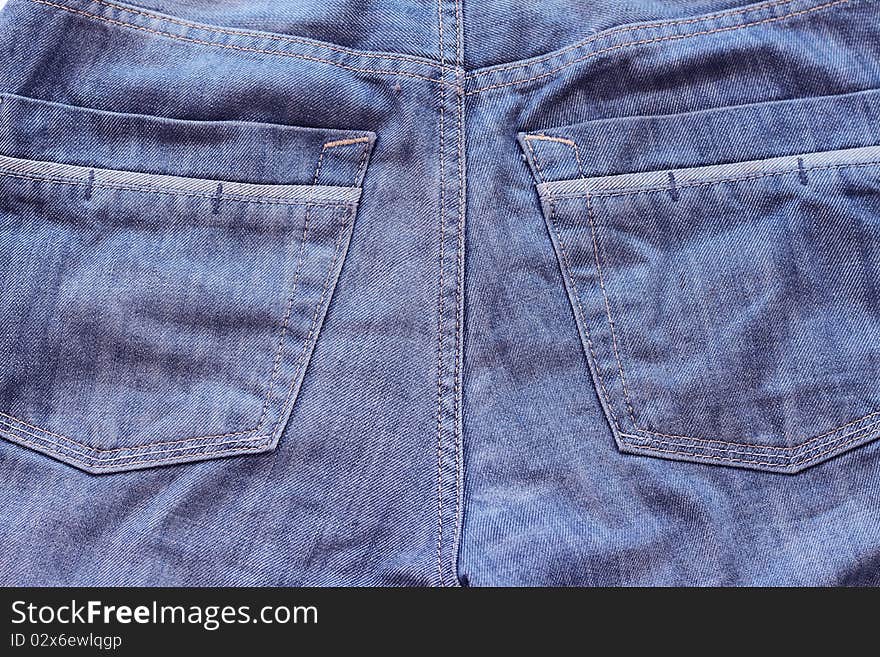 Photo blue jeans for textured background