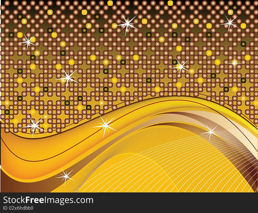 Mosaic color  illustration a vector design