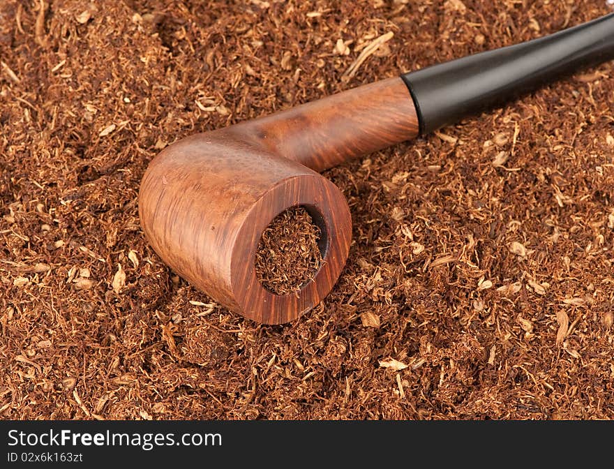 Pipe with tobacco