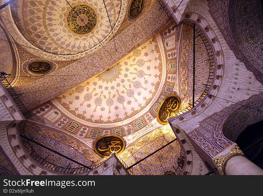 Dome of Eminonu Mosque, Istanbul