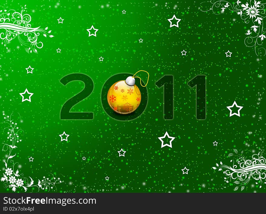 Christmas, New Year background