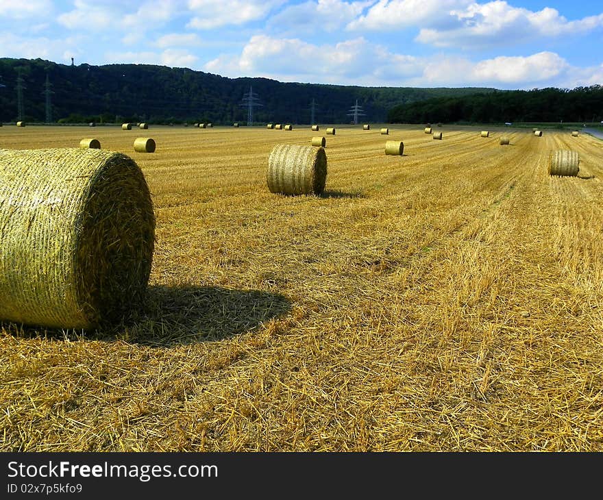 Bale of straw