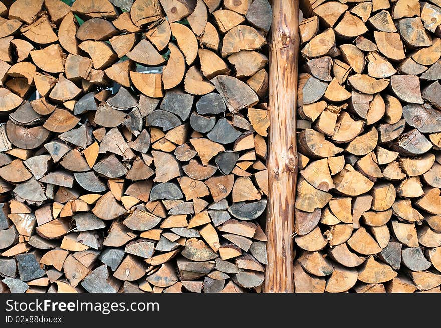 Firewood / background, textured / 1 0