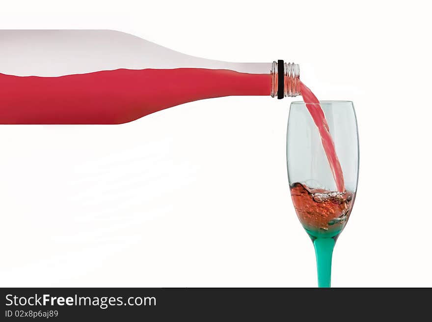 Red Wine Pouring