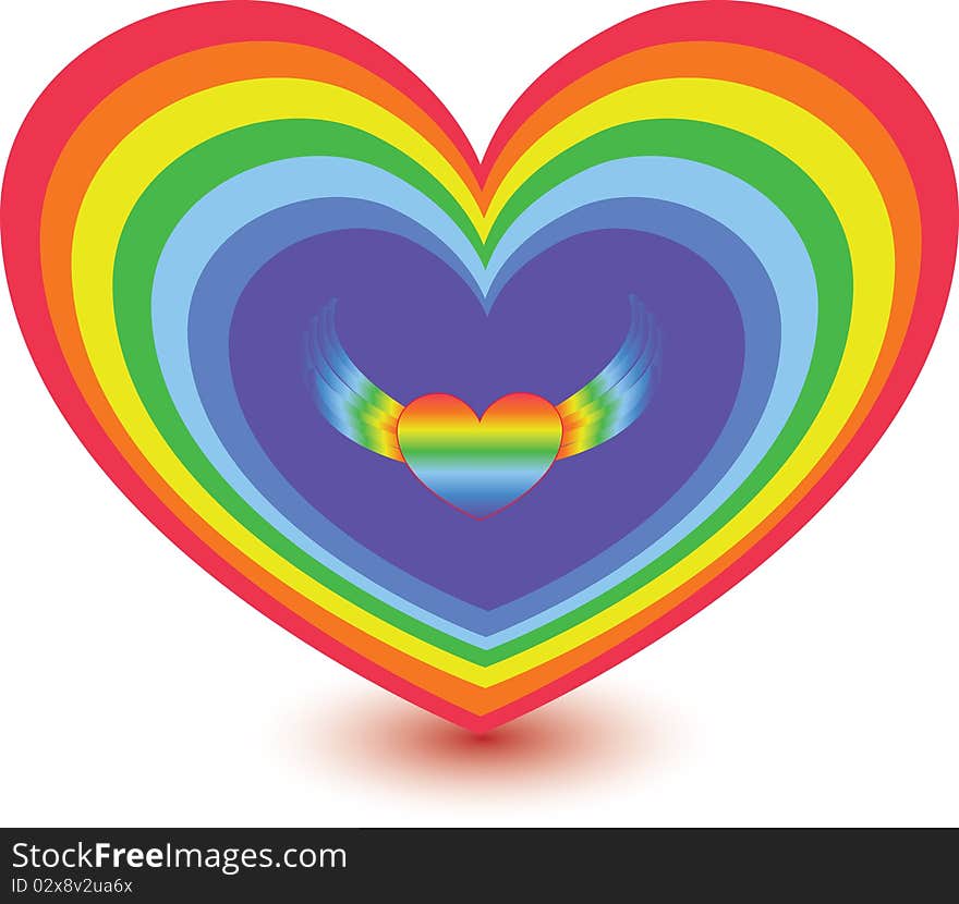 Heart Rainbow