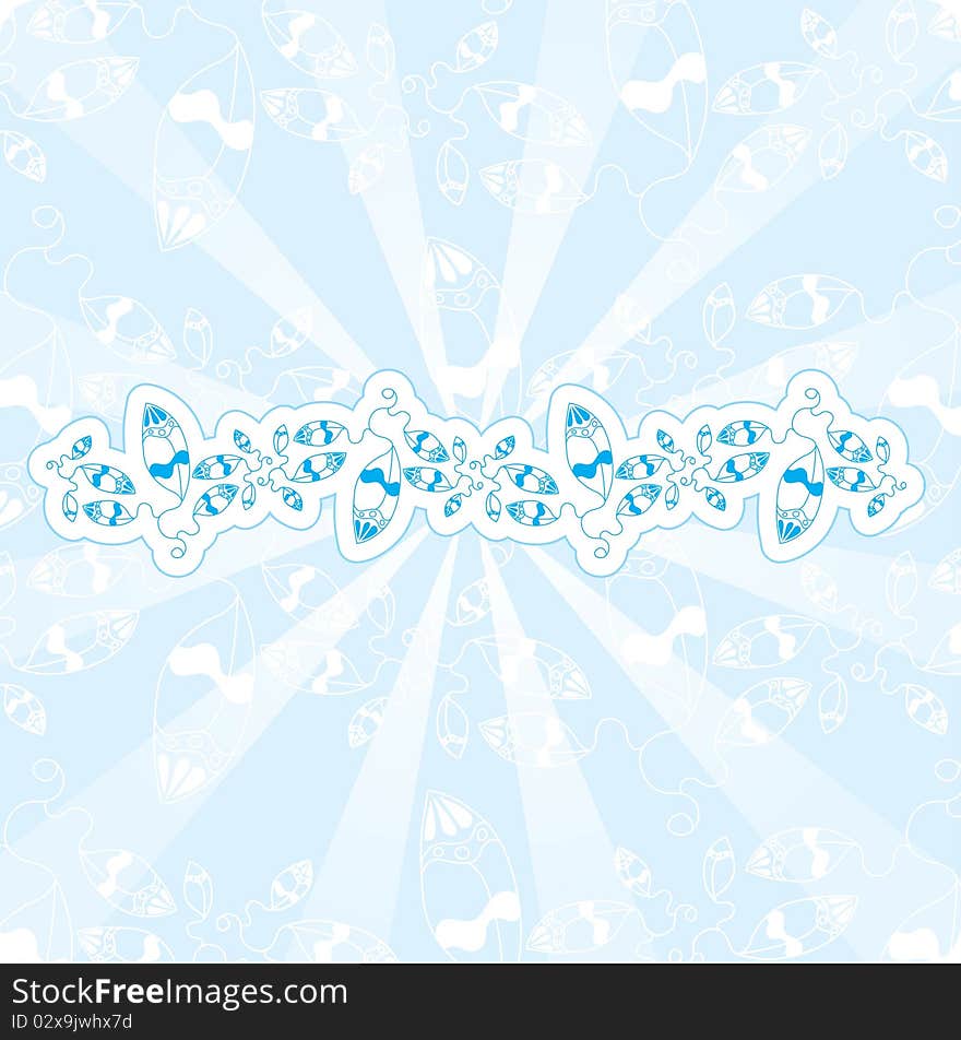 Floral pattern illustration. Size and color can be changed. Floral pattern illustration. Size and color can be changed.