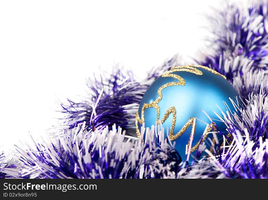 Christmas Decoration isolated on a white