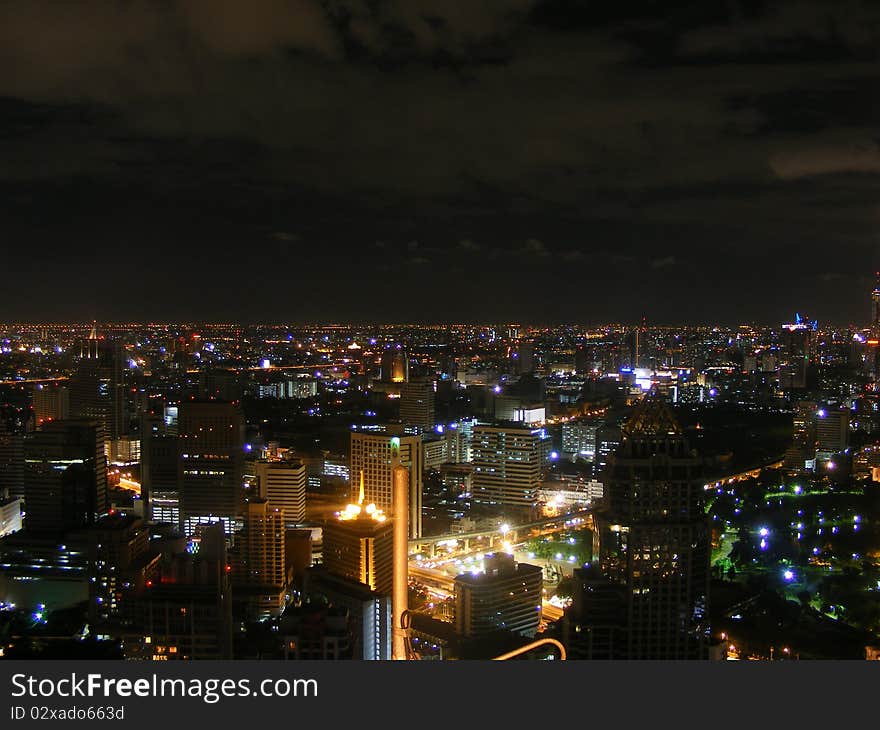 Bangkok skyline