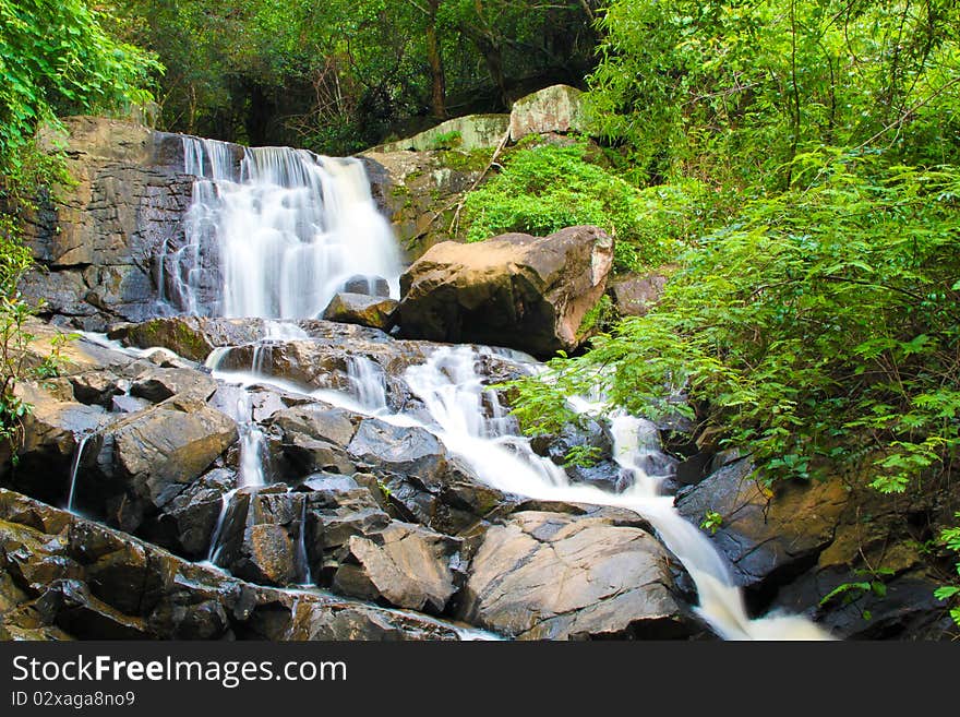 Waterfall in Thailand