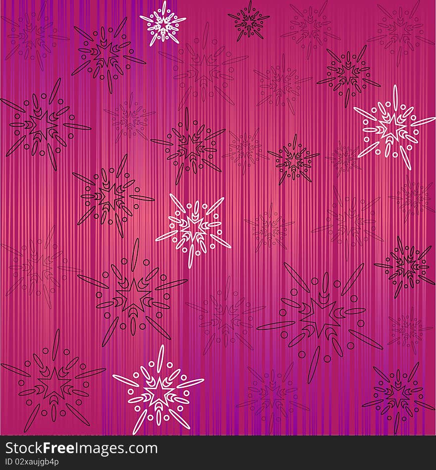 Decorative style background illustration vector. Decorative style background illustration vector