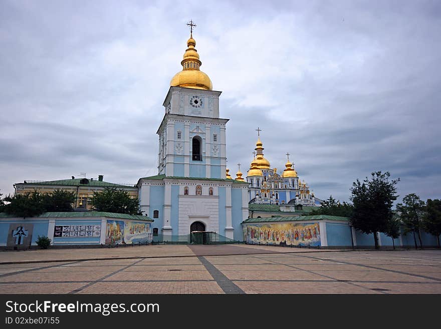 Ancient Sofia Kievskaya Church in Kiev Ukraine. Ancient Sofia Kievskaya Church in Kiev Ukraine