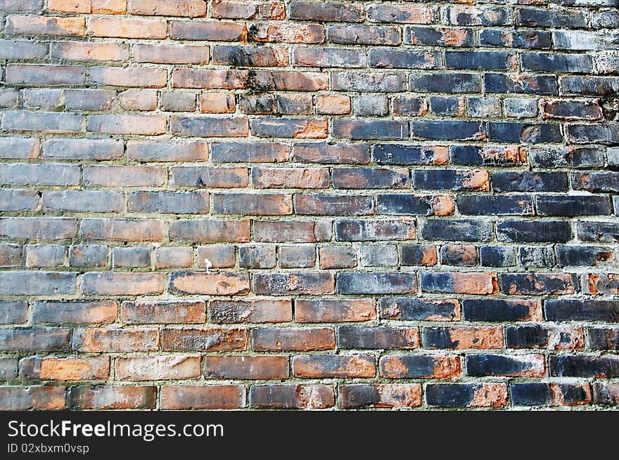 Brick background: Old brick wall. Brick background: Old brick wall