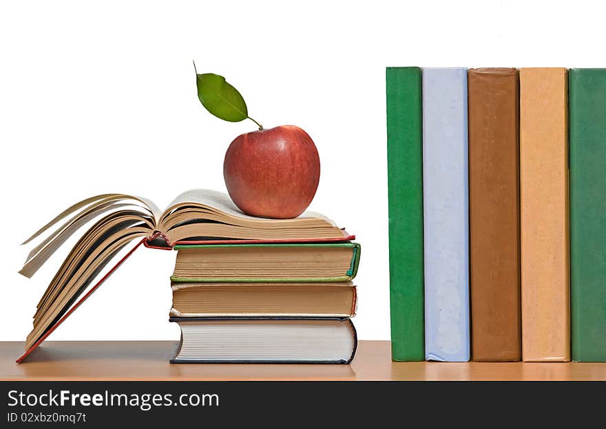 Red Apples And Books