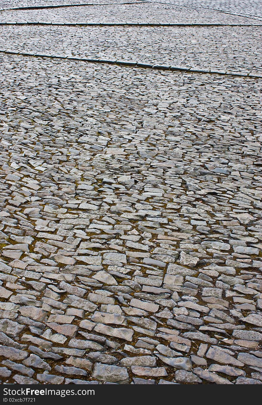 Path made of stone with small steps, Edimburgh. Path made of stone with small steps, Edimburgh