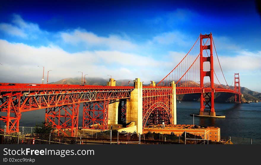 Gold gate bridge