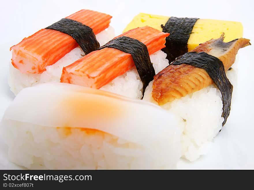 Japanese Sushi Traditional Food