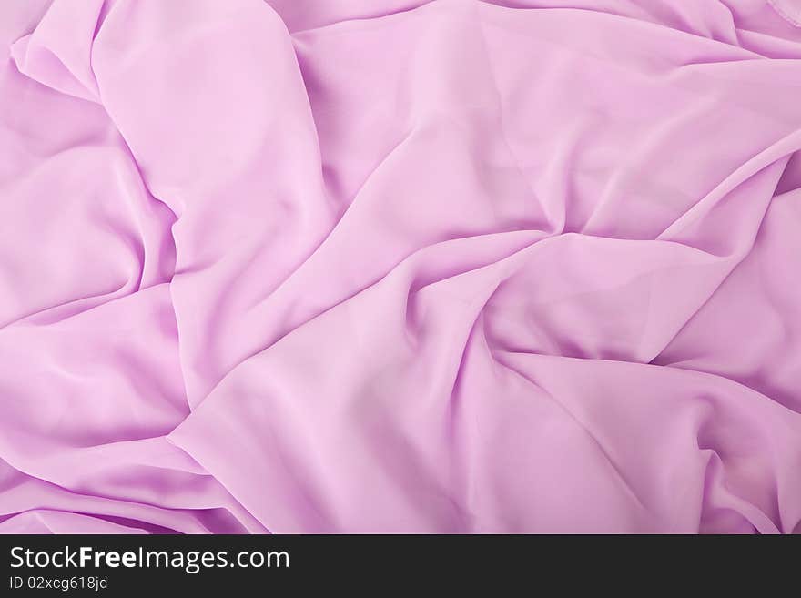 Pink fabric