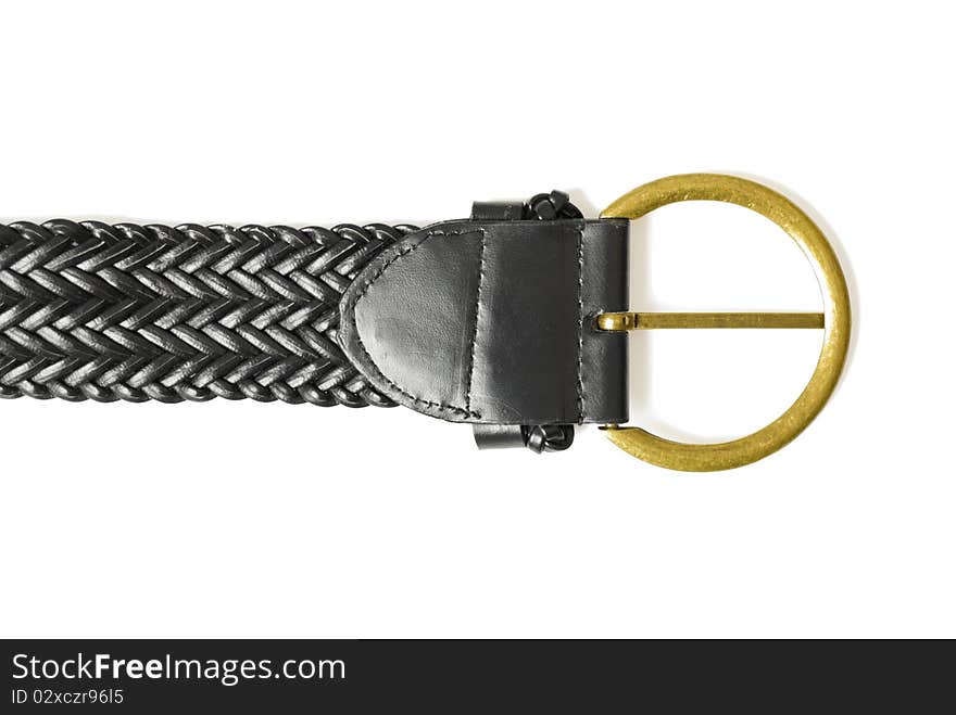 Leather Belt Close-up | Isolated