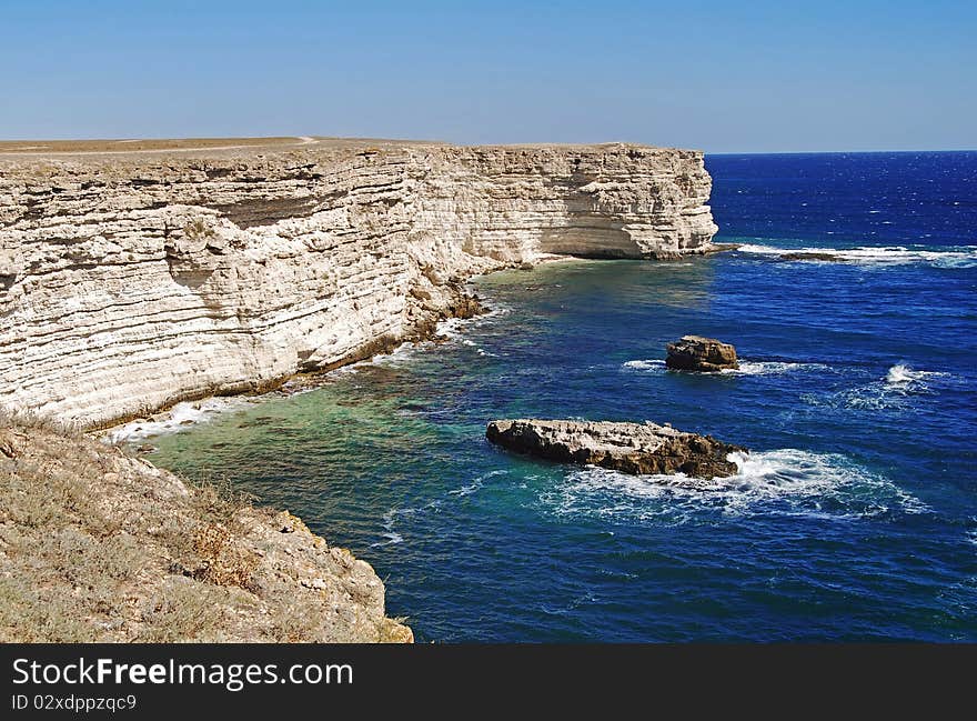 Beautiful landscape of Crimea