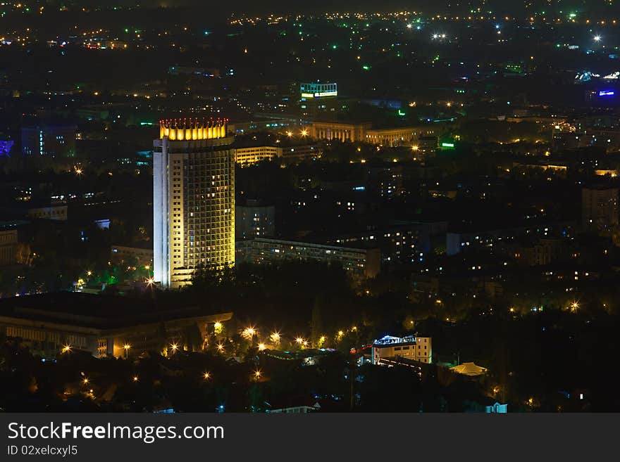 Urban City By Night